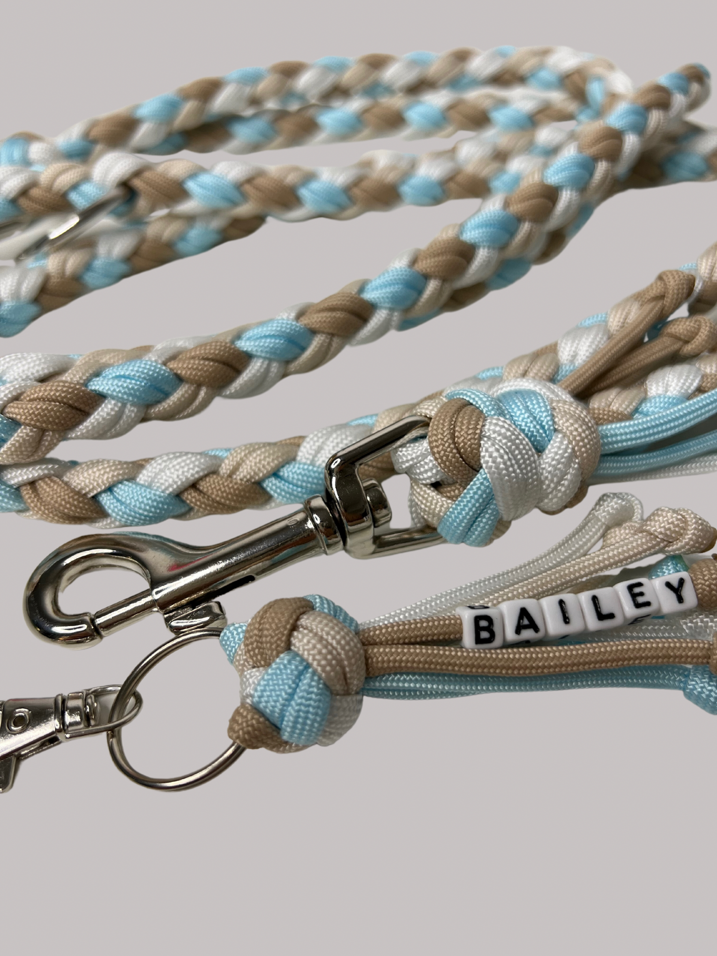 Set | Customizable dog leash + keychain | Paracord