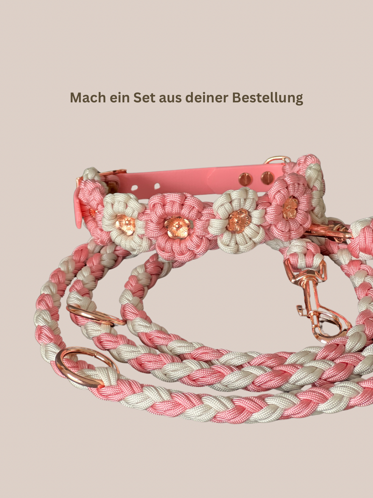 Individuell erstellbare Hundeleine | Diamond | Paracord