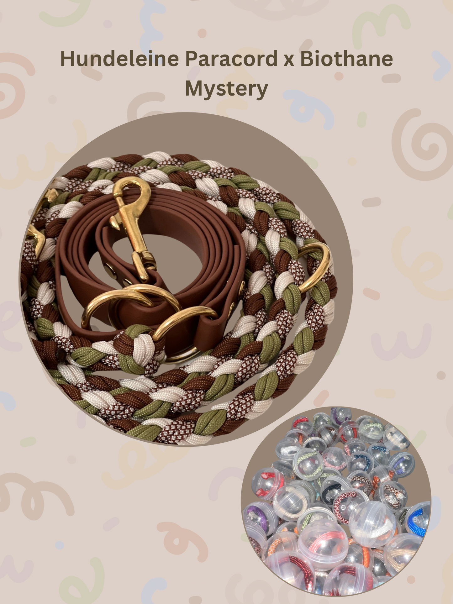 Mystery Box Dog Leash | Paracord | Random Colors