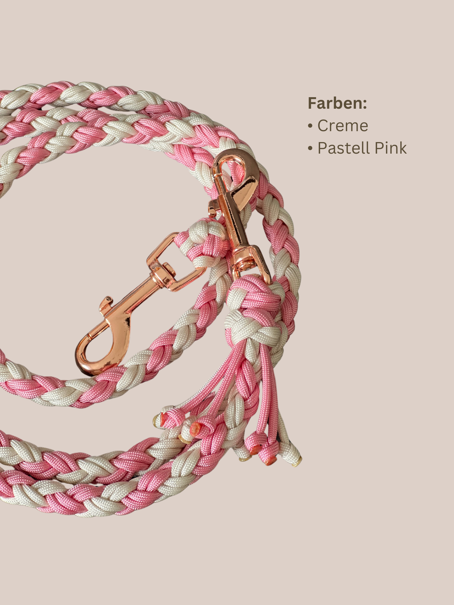 Individuell erstellbare Hundeleine | Diamond | Paracord