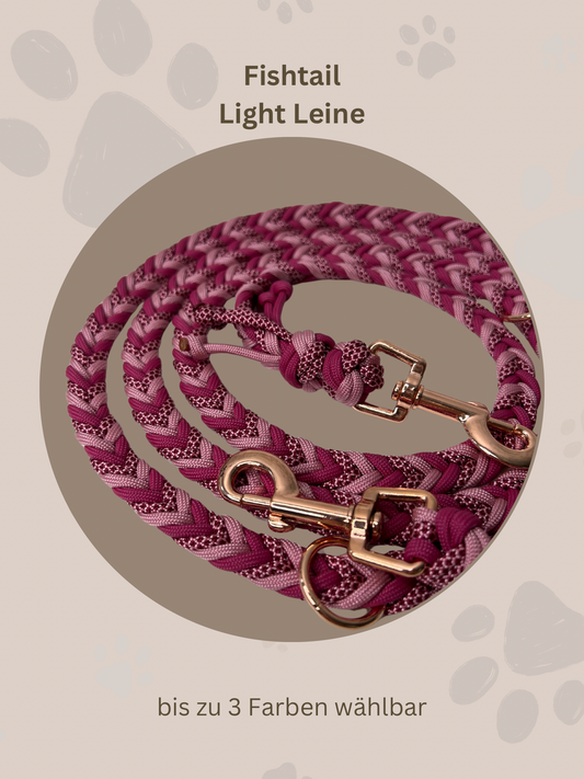 Individuell erstellbare Hundeleine | Fishtail Light Leine