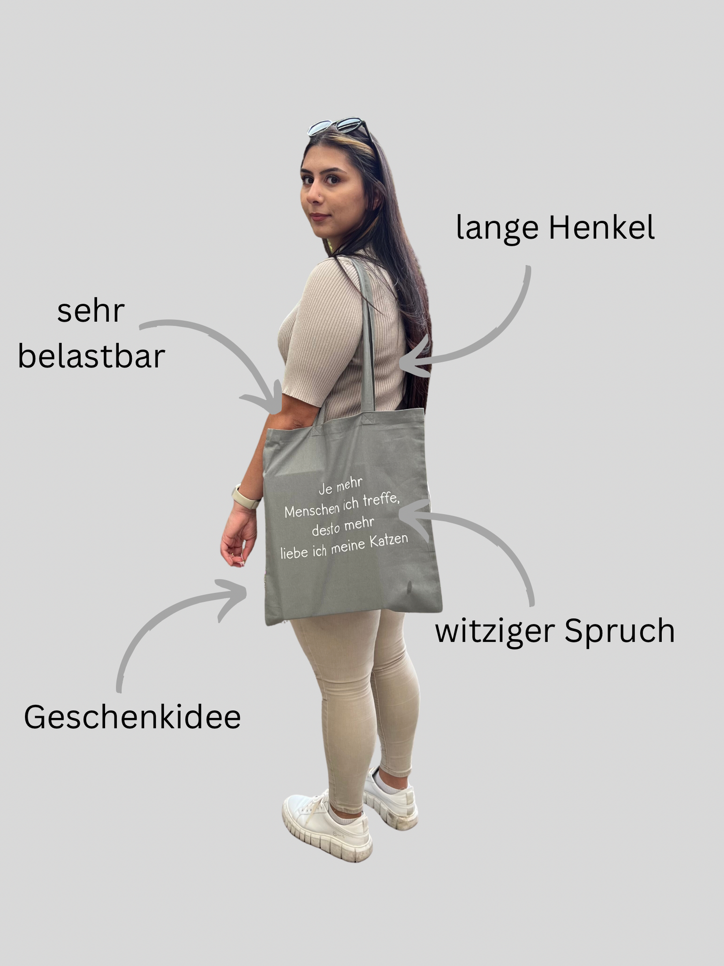 fabric bag | funny saying
