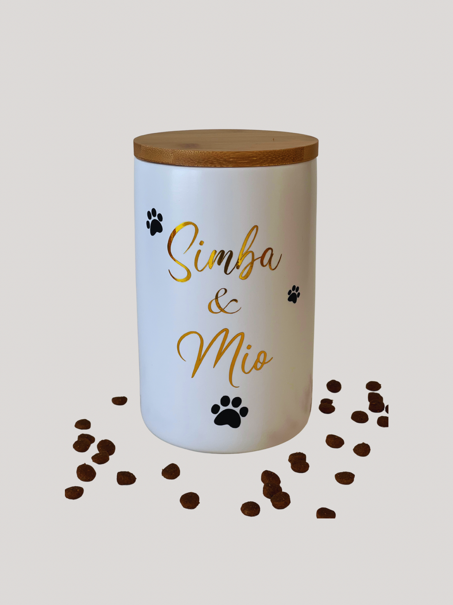 Treat tin | Cats and dogs 1000ml | personalized