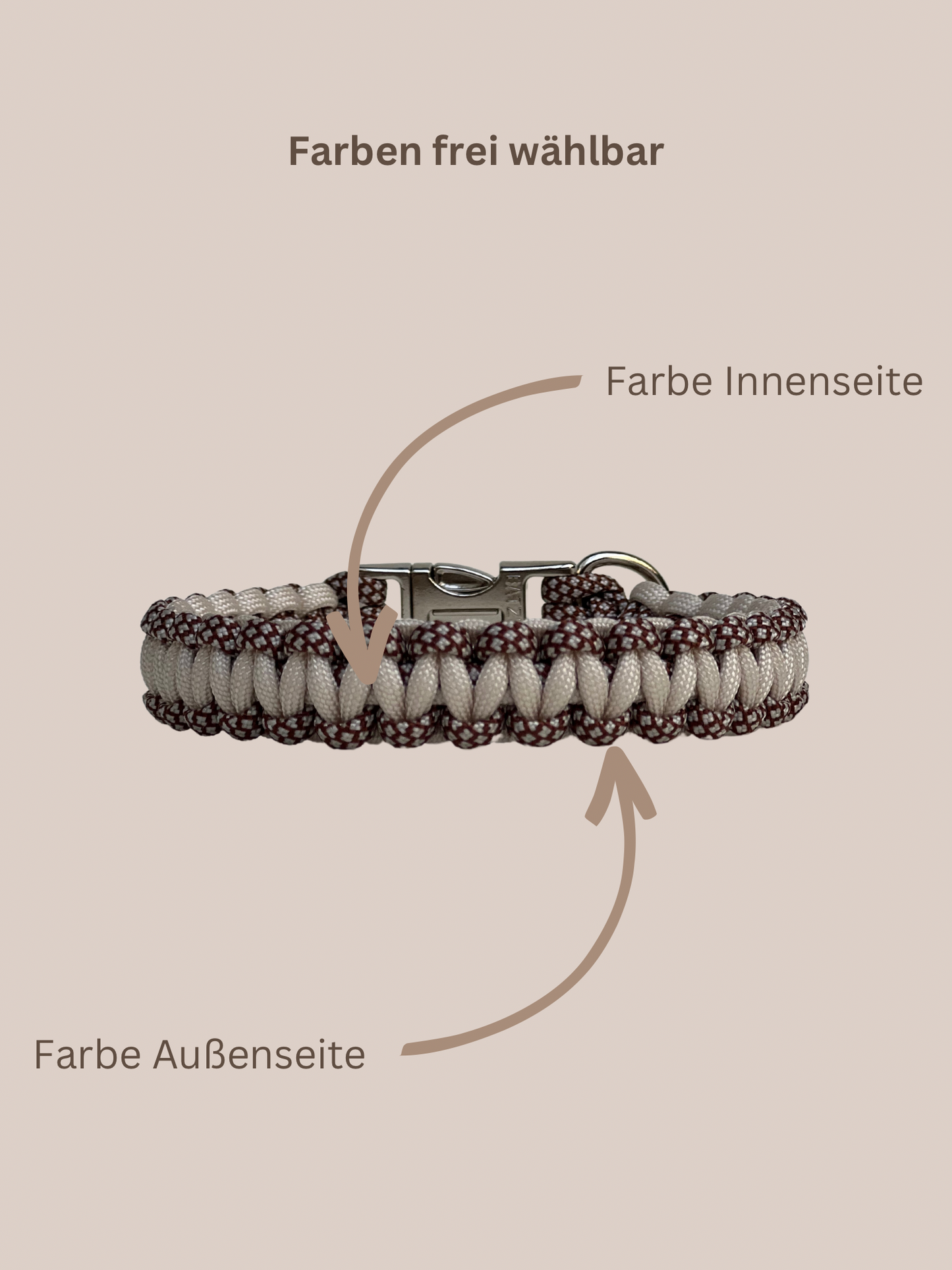 Customizable | Cobra collar | very small and small dogs