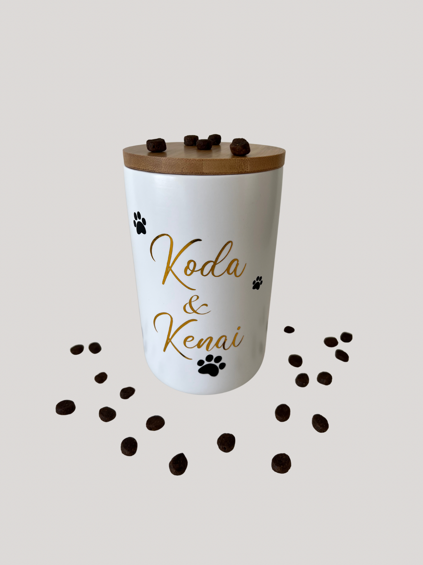 Treat tin | Cats and dogs 1000ml | personalized