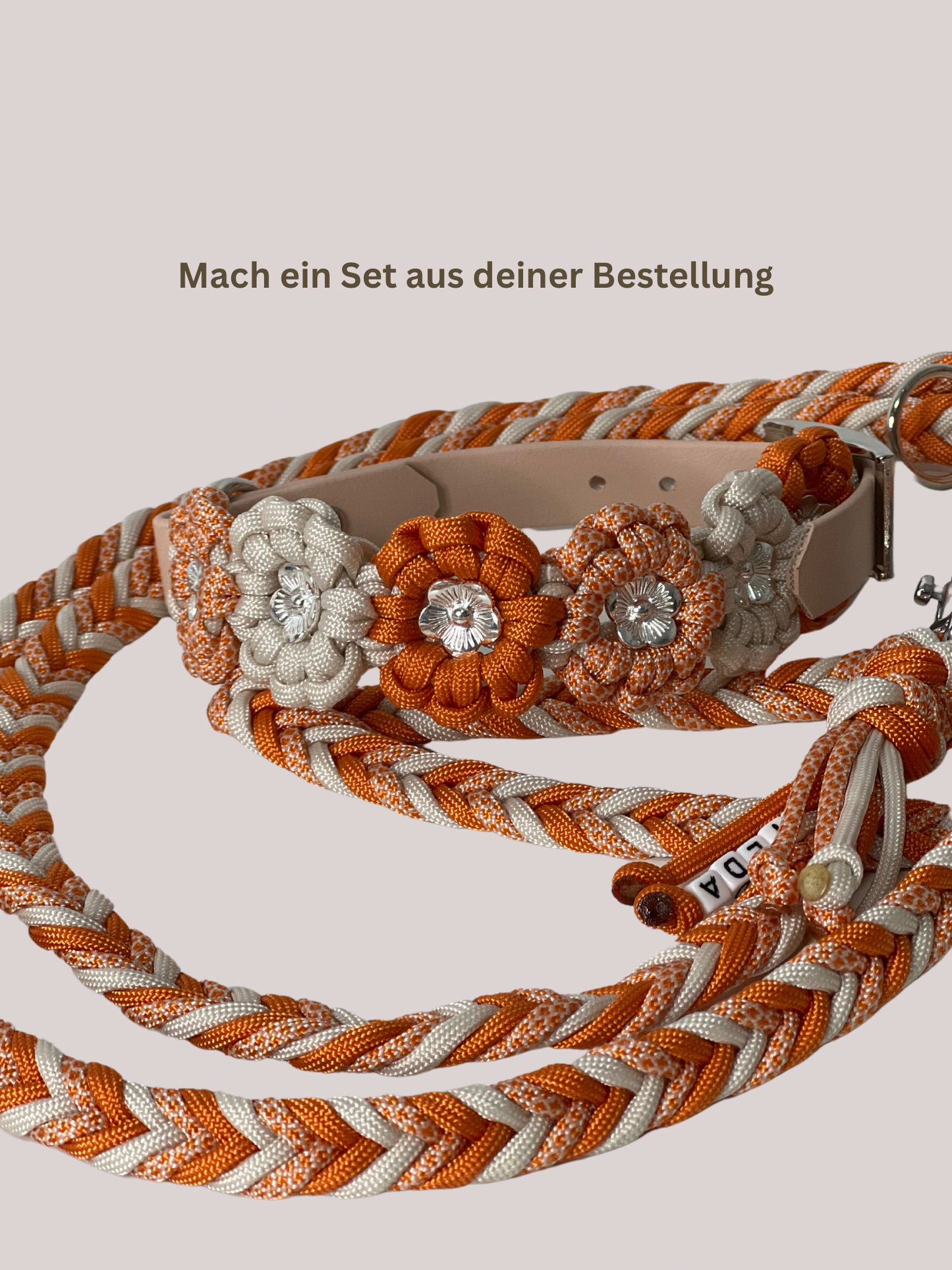 Individuell erstellbare Hundeleine | Fishtail Light Leine | 3 Farben wählbar