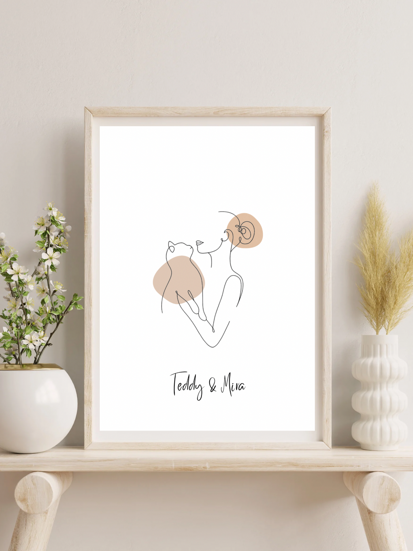Cat poster | Catmom &amp; cat | Posters to print yourself