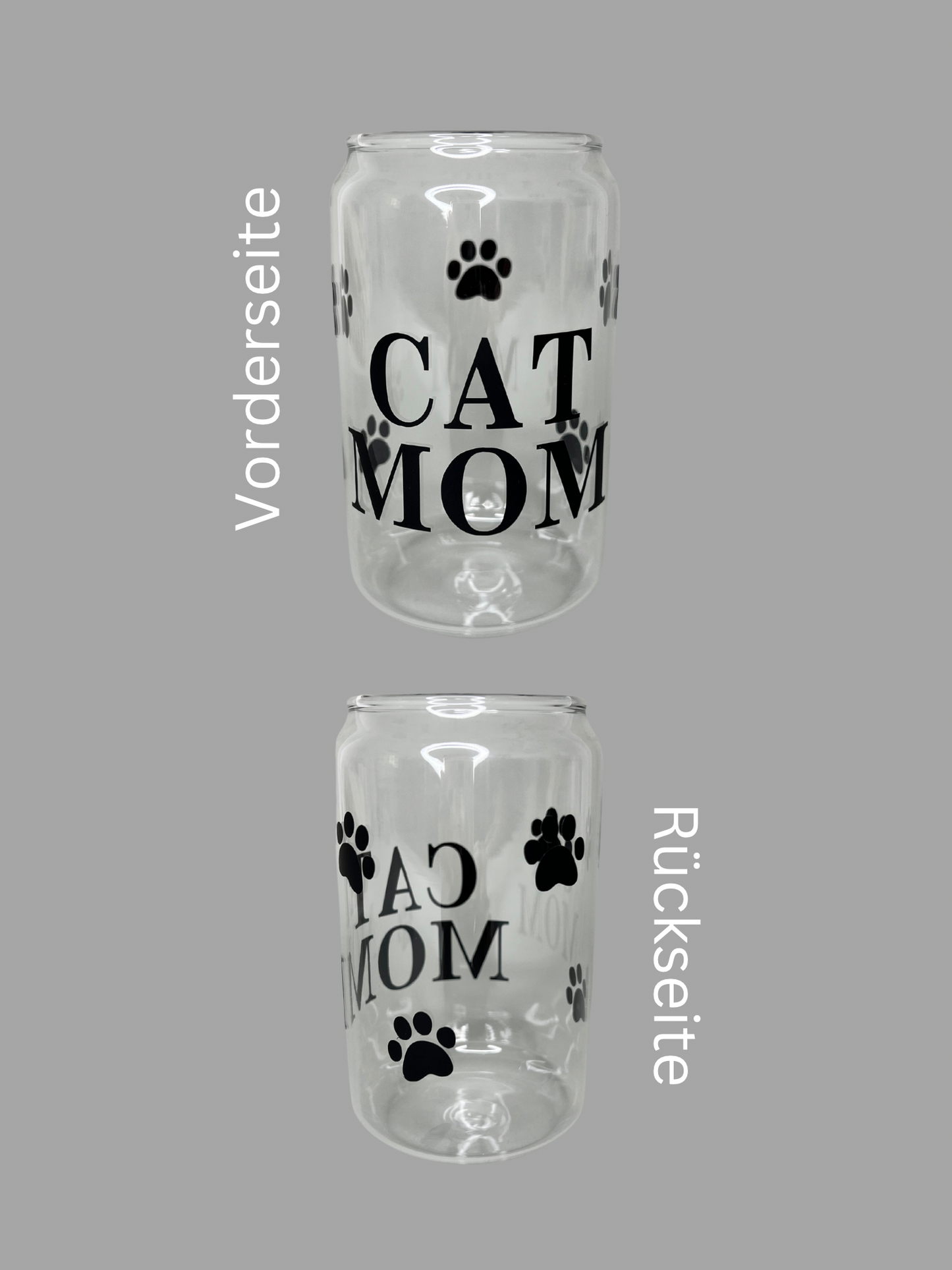 Drinking glass | Catmom/-dad | Dogmom/-dad