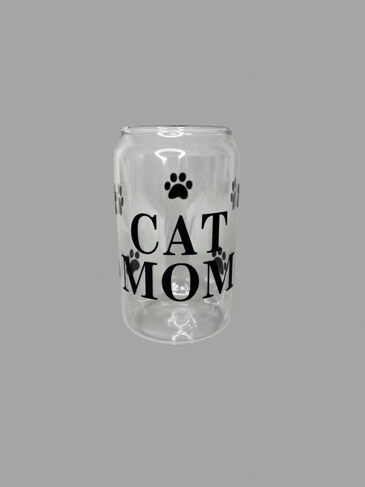 Drinking glass | Catmom/-dad | Dogmom/-dad