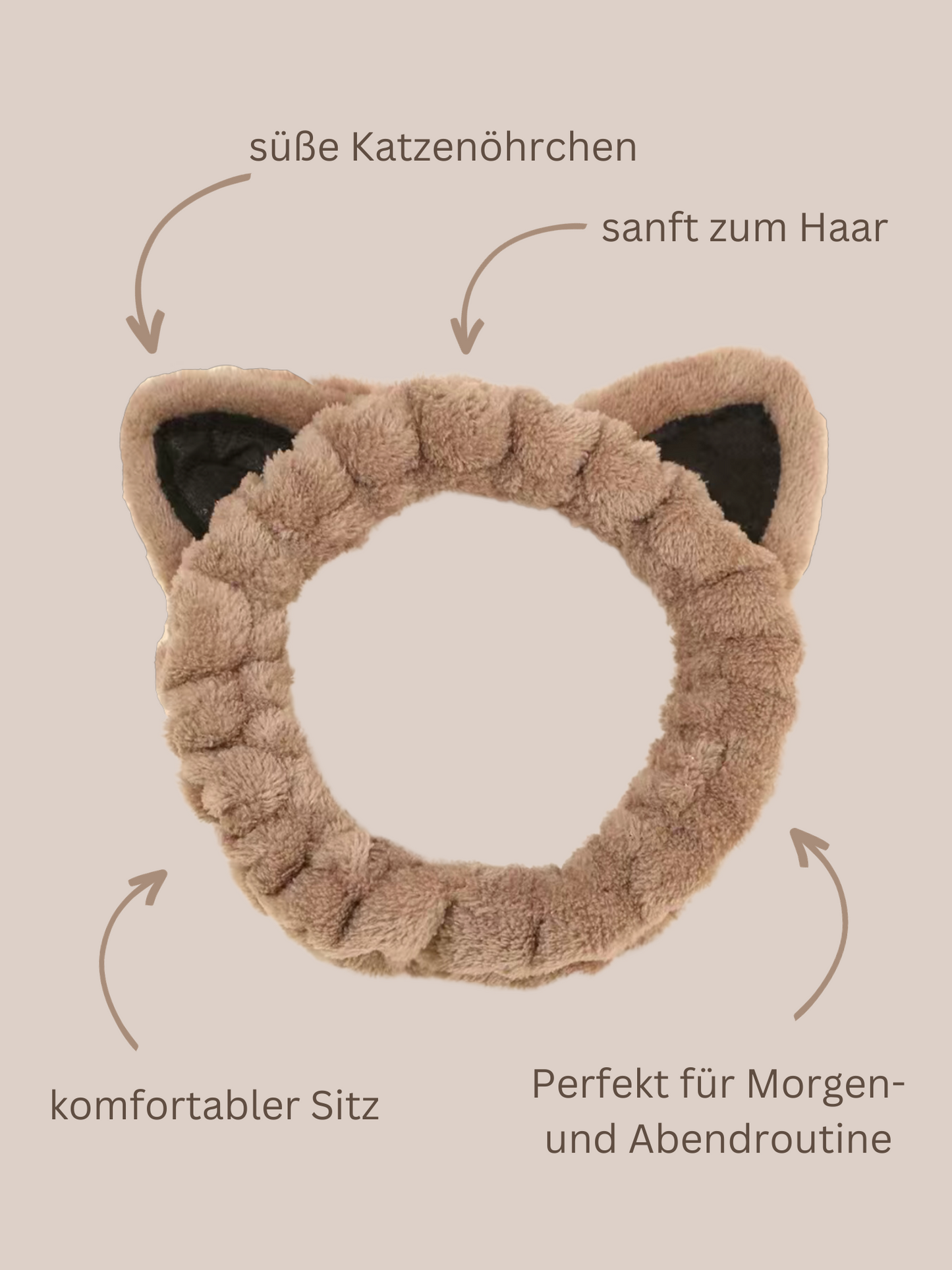 Fluffy hairband | cat ears