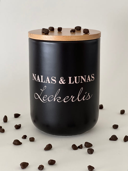 Treat tin | Cats and dogs 800 ml | personalized