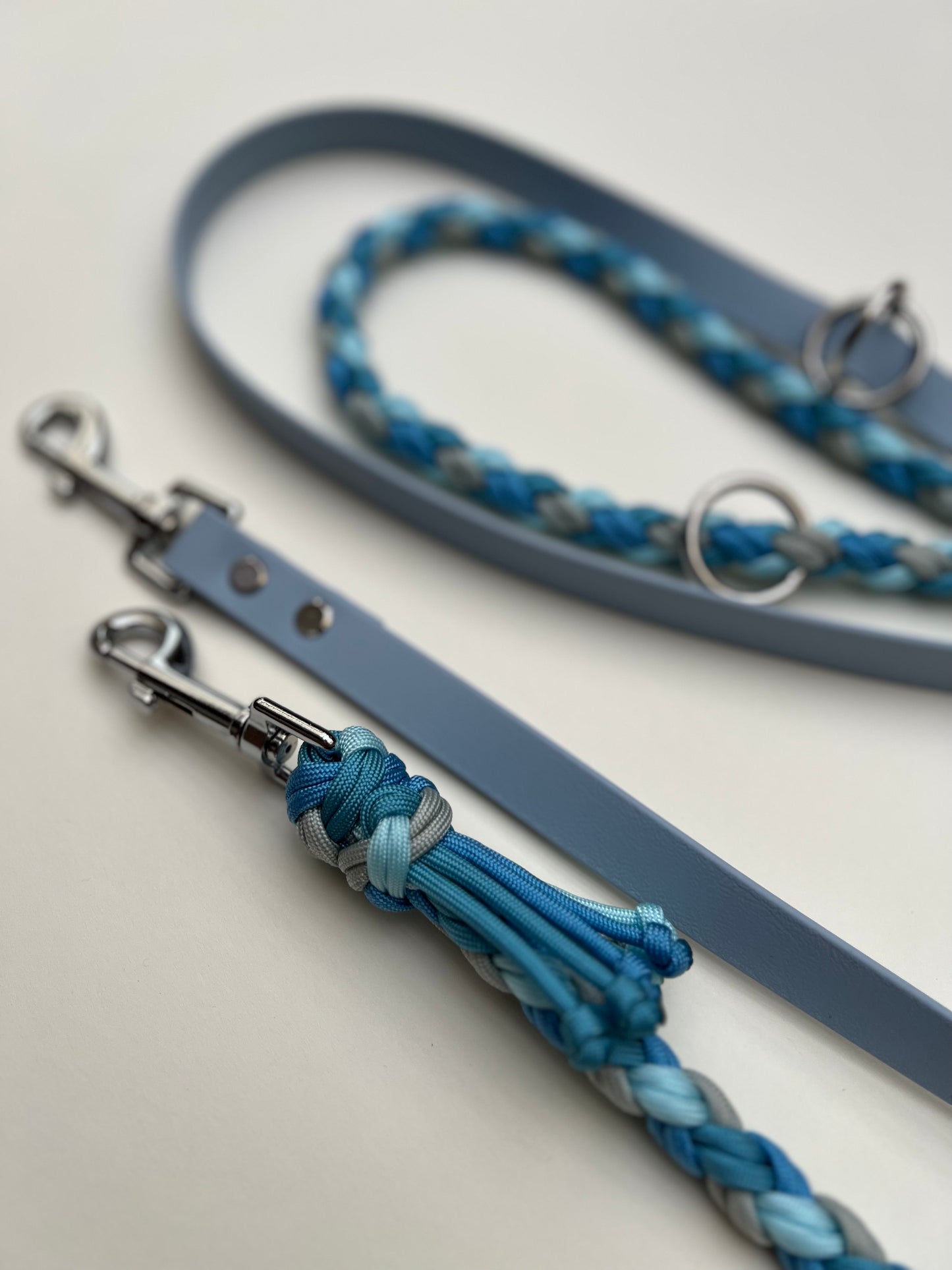Customizable dog leash | Paracord x Biothane