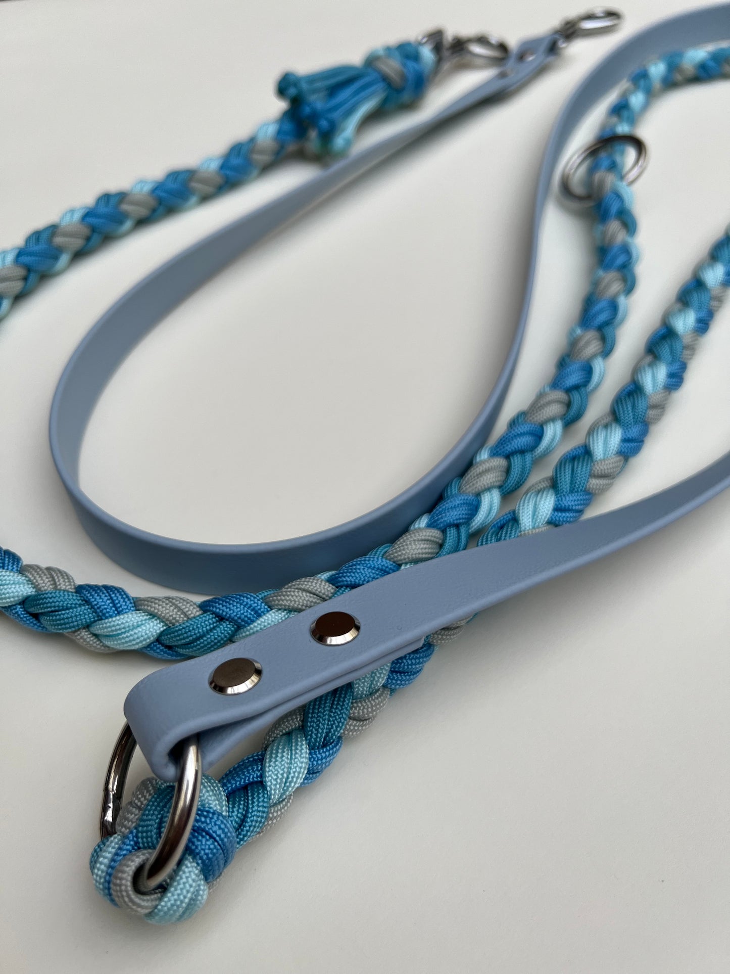 Customizable dog leash | Paracord x Biothane