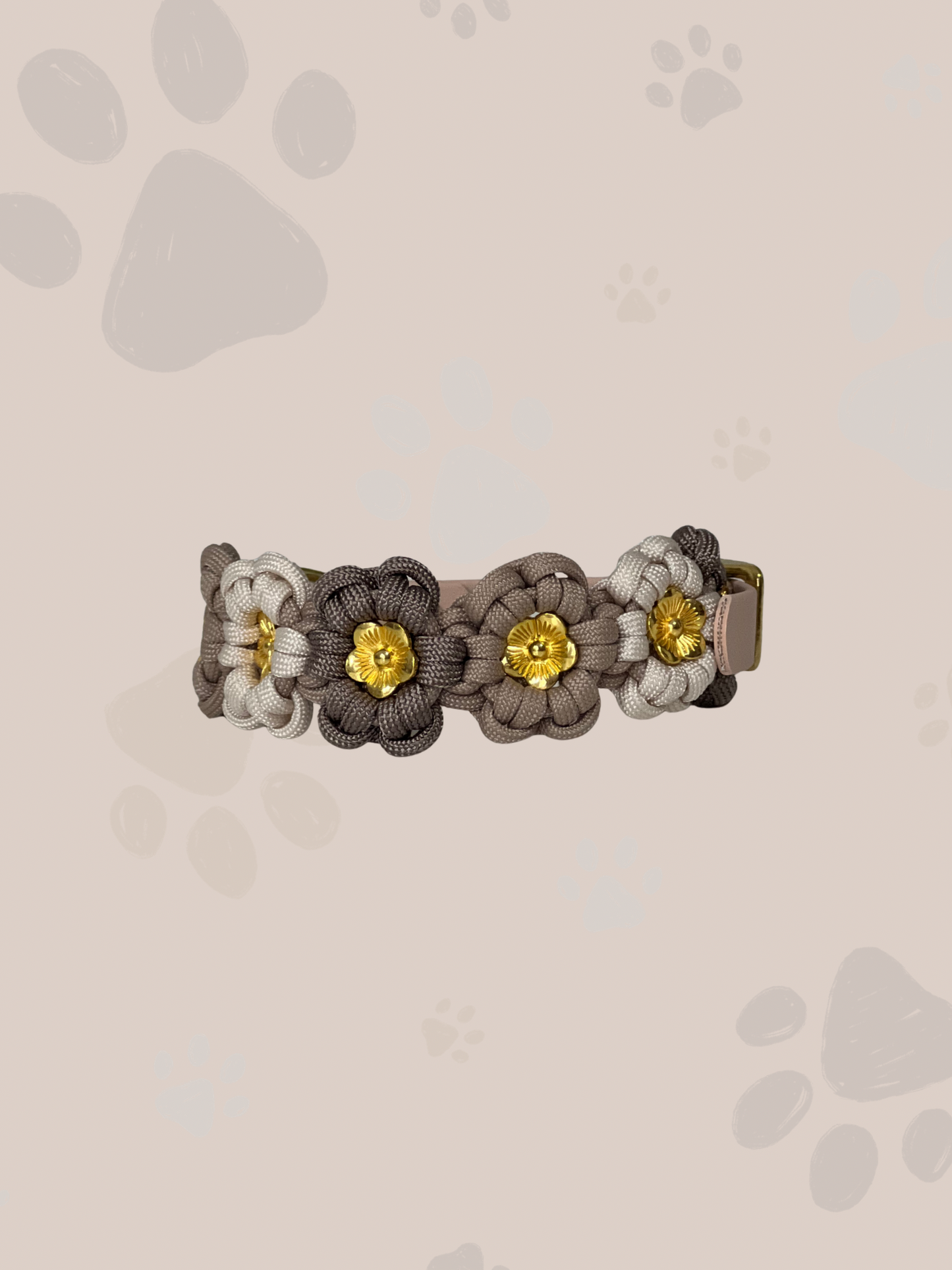Individuell erstellbar | Halsband Flower für Minis | sehr kleine und kleine Hunde