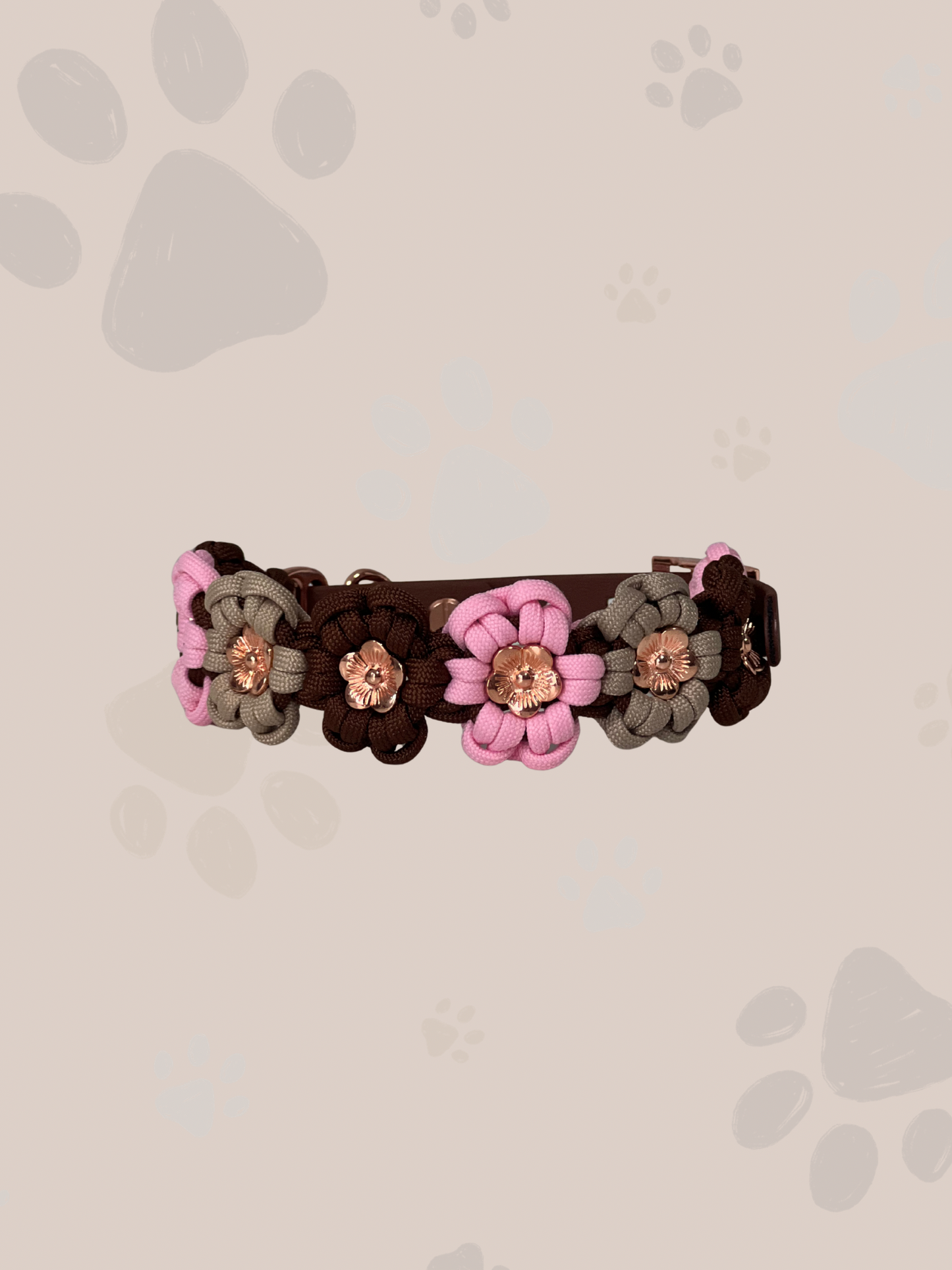 Individuell erstellbar | Halsband Flower für Minis | sehr kleine und kleine Hunde