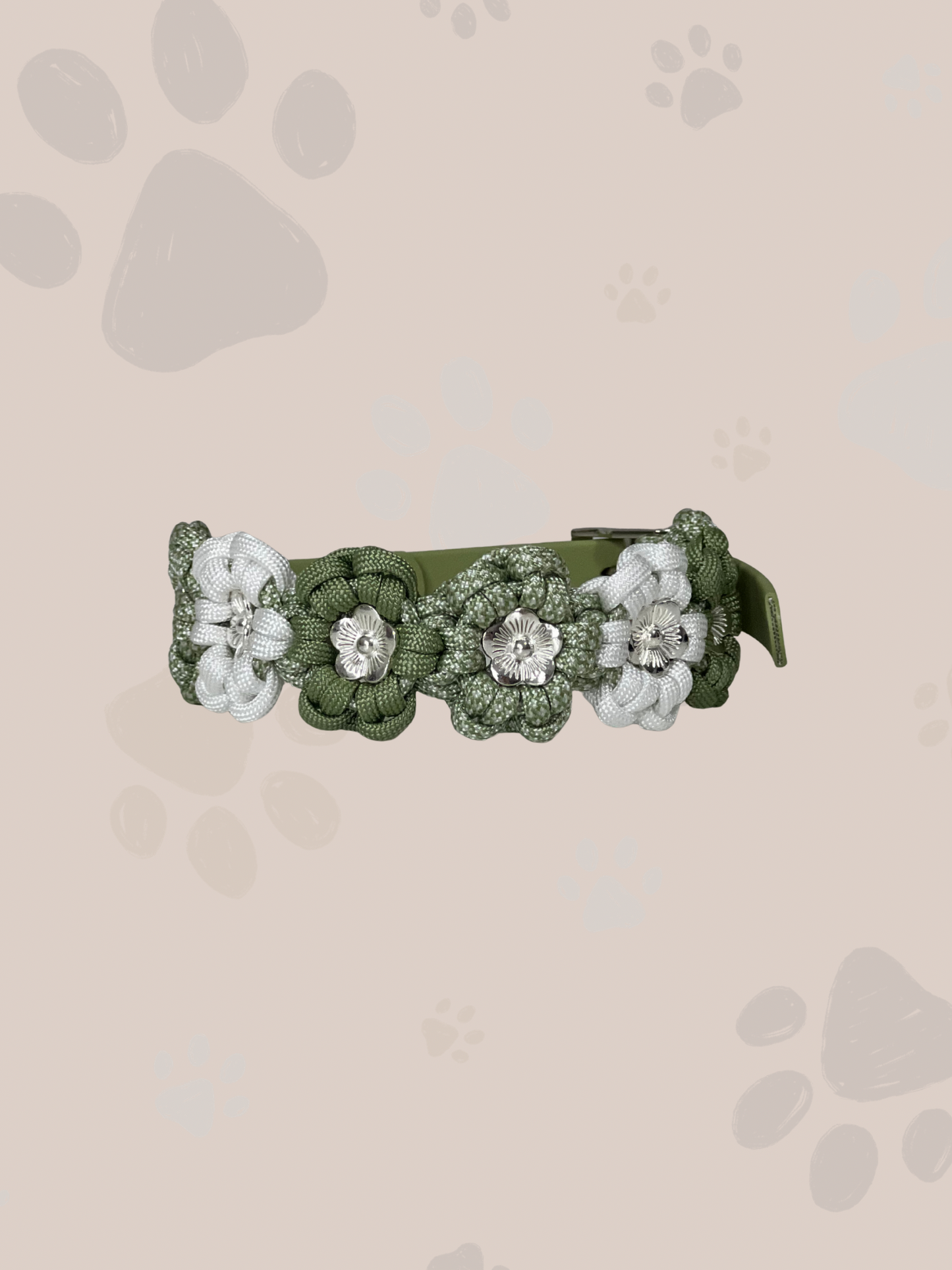 Individuell erstellbar | Halsband Flower für Minis | sehr kleine und kleine Hunde