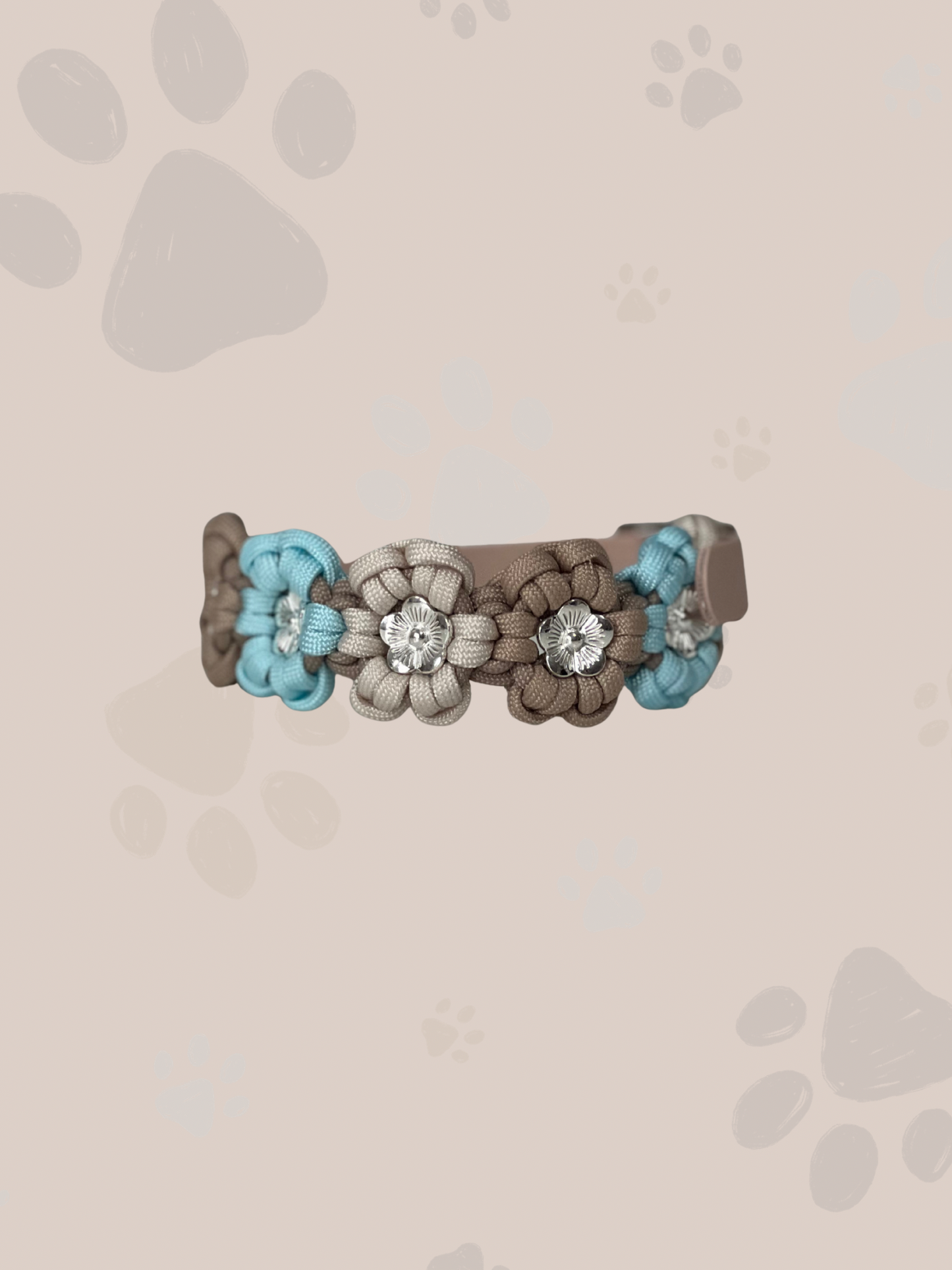Individuell erstellbar | Halsband Flower für Minis | sehr kleine und kleine Hunde