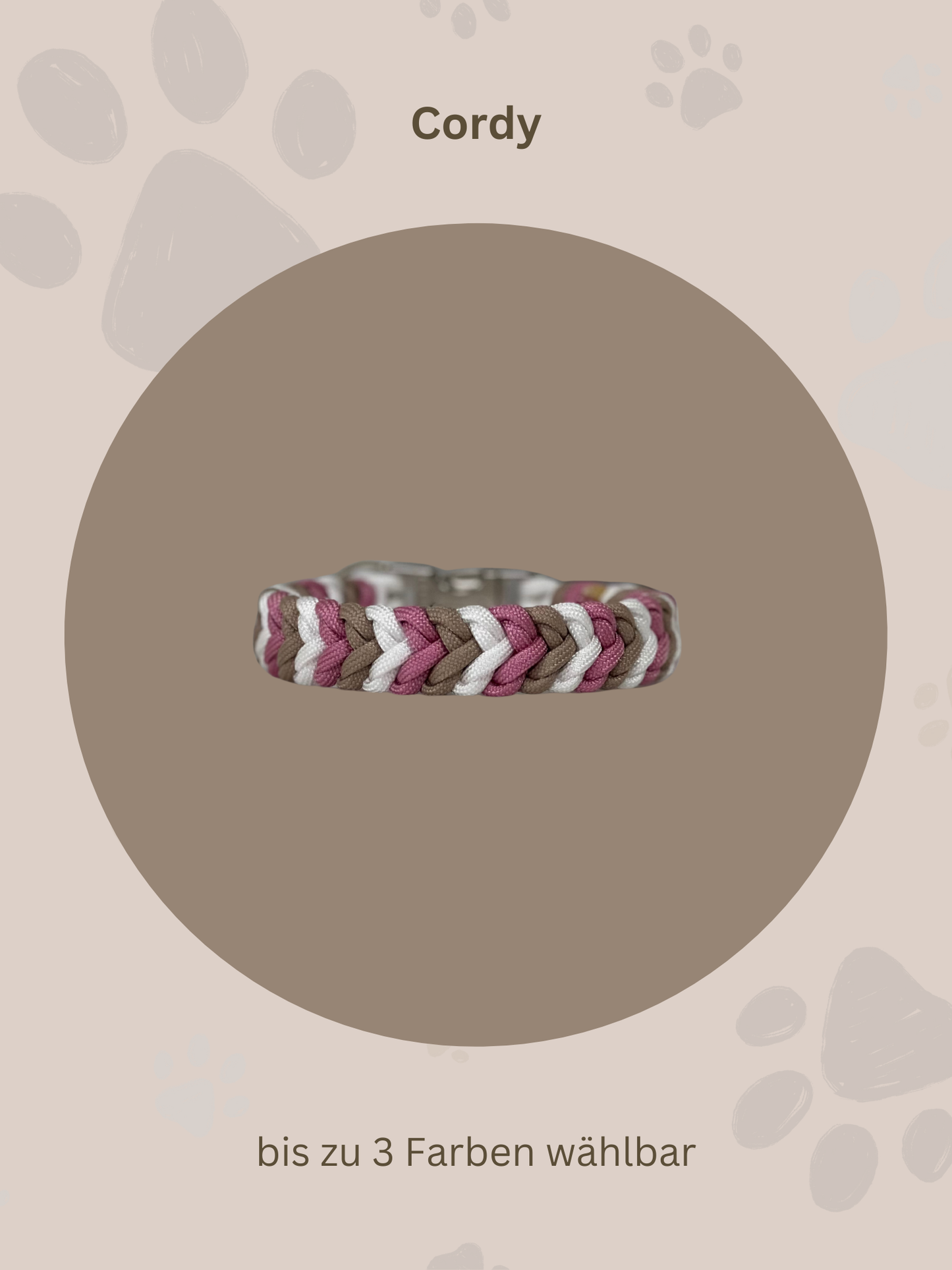 Individuell erstellbar | Halsband Cordy | sehr kleine und kleine Hunde