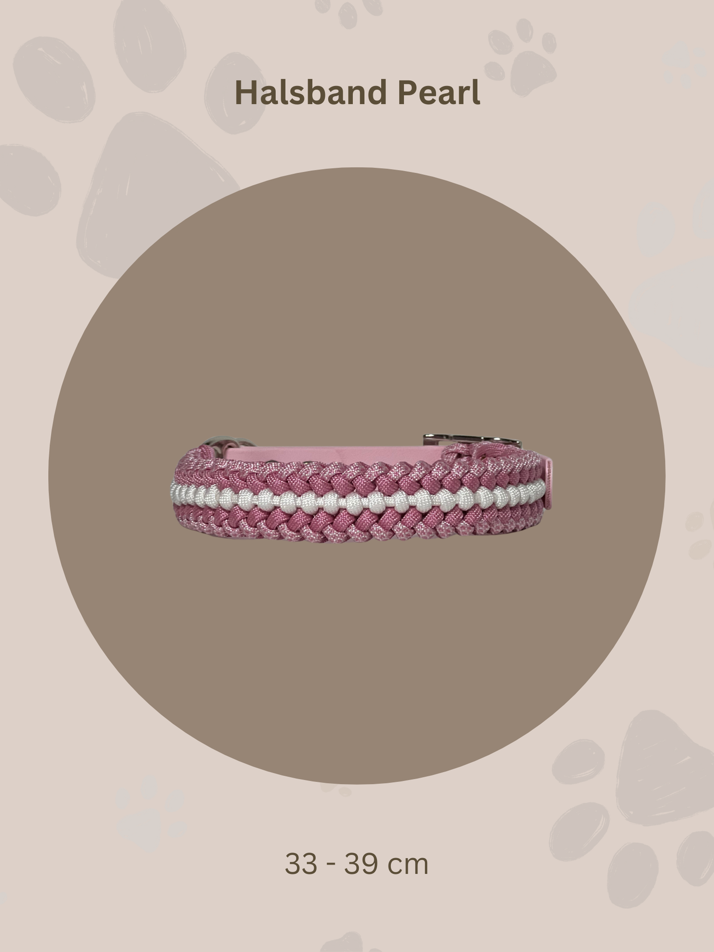 Sofortkauf | Halsband Pearl | 33-39cm