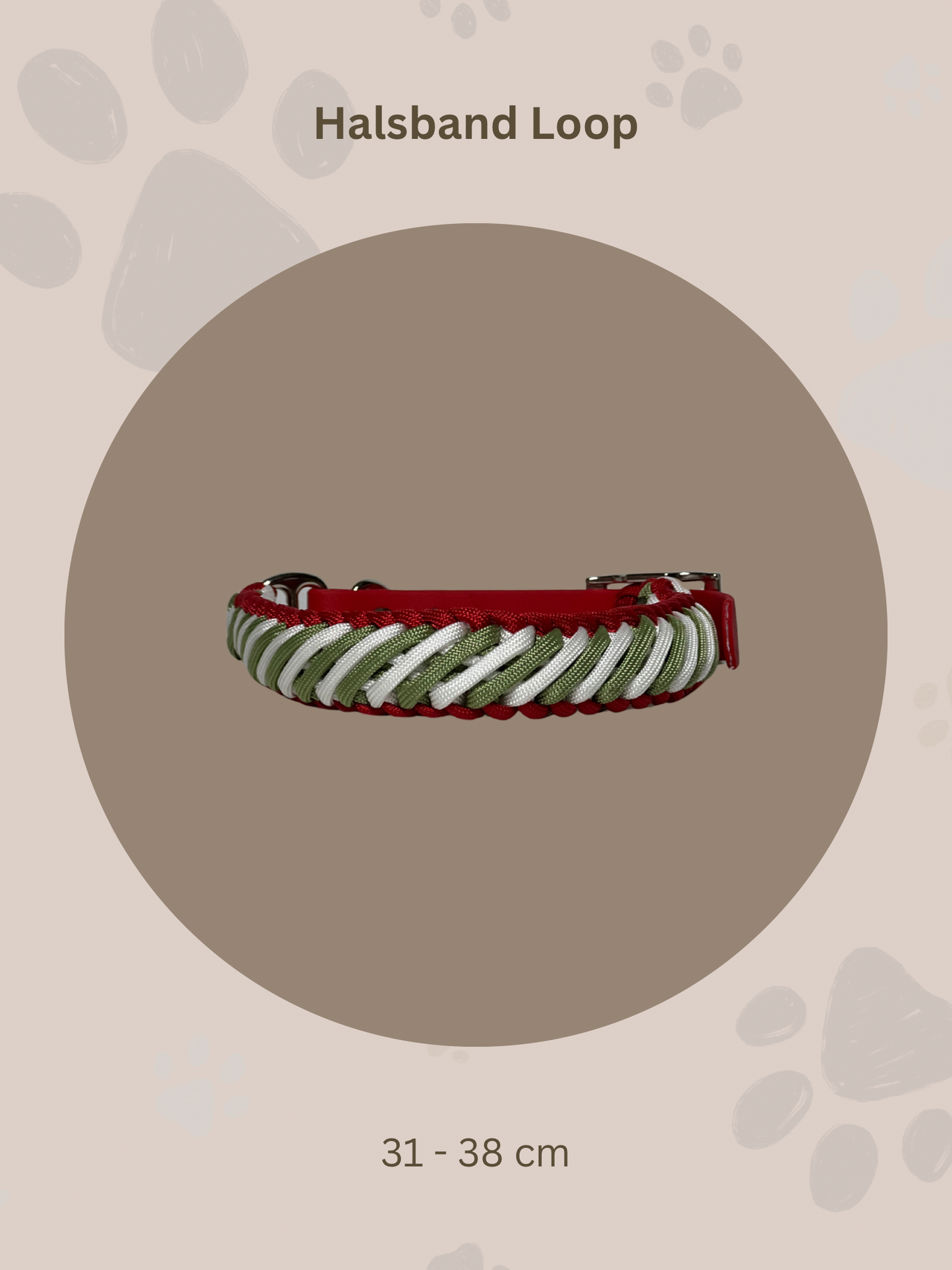 Sofortkauf | Halsband Loop | 31-38cm