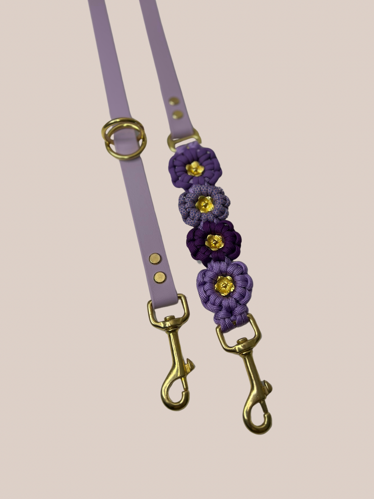 Dog leash Biothane x Blümchen | individually adjustable