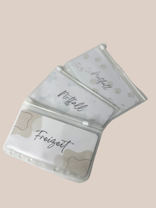 Inlays for budget binders without envelopes | Personalized