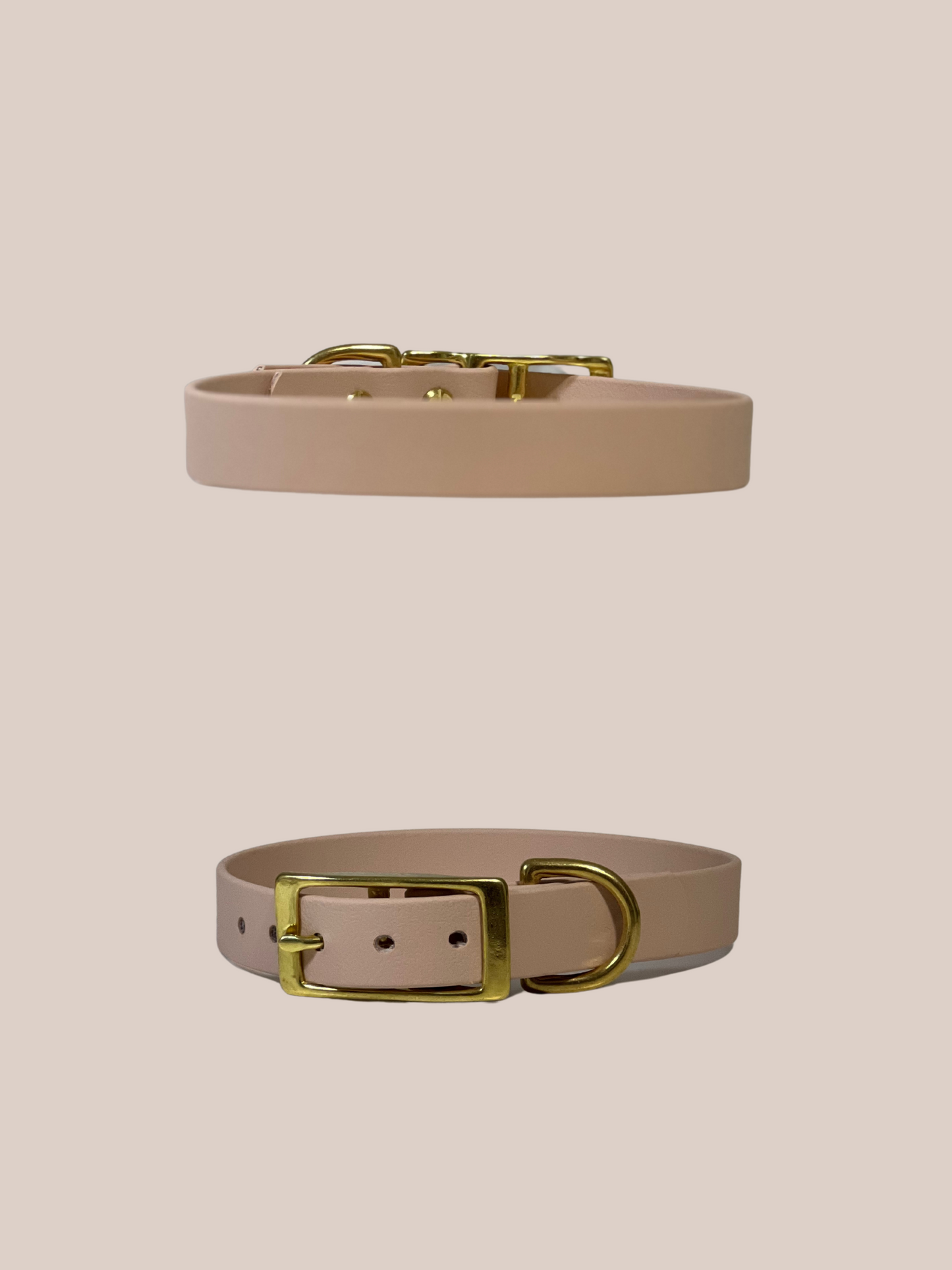 Customizable | Biothane collar | small, medium, and large dogs
