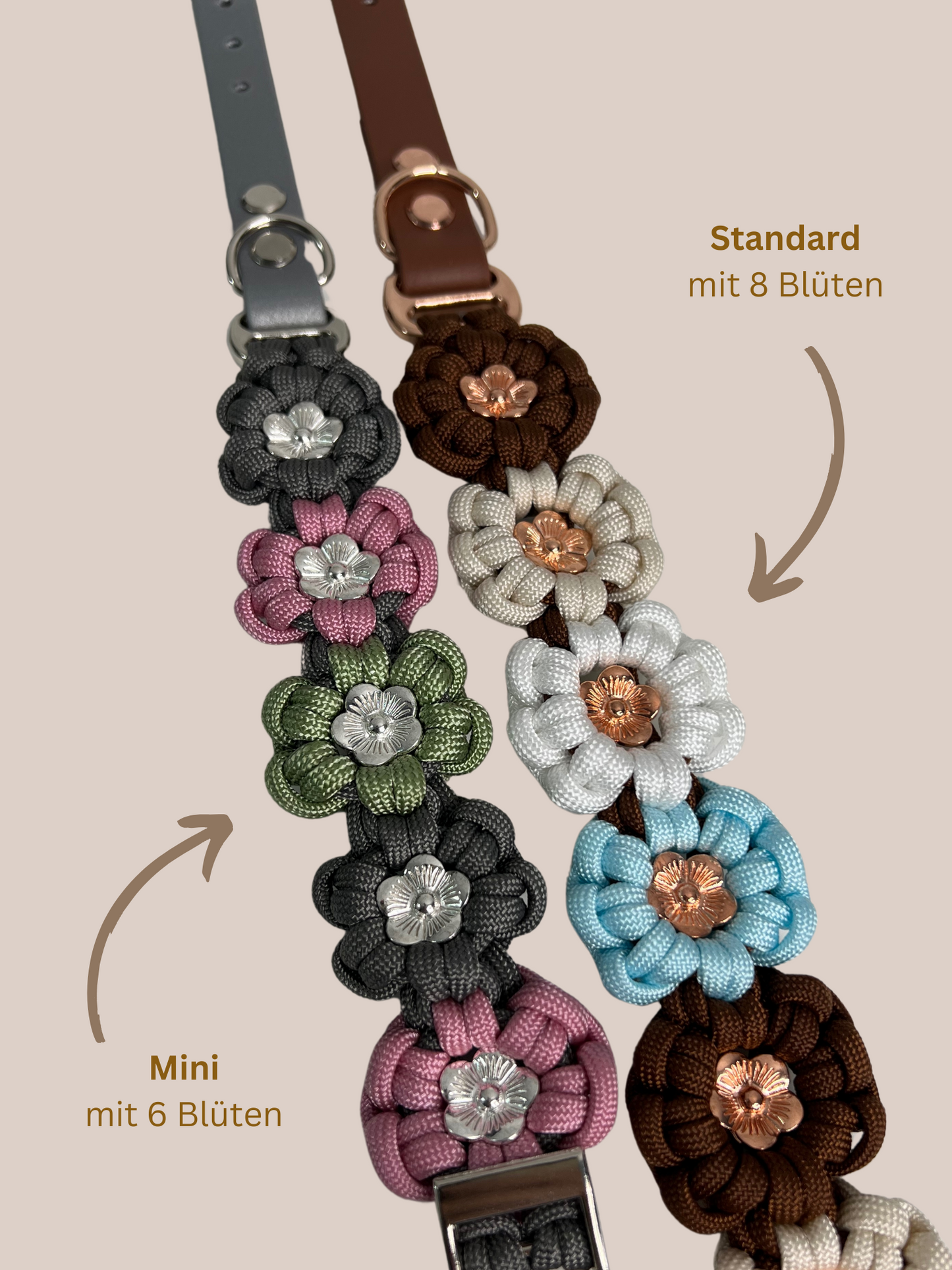 Customizable | Flower collar for minis | very small and small dogs